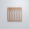 Ekena Millwork Extra Small Cedar Park Decorative Fretwork Wood Wall Panels, Cherry, 7 3/8"W x 7 3/8"H x 3/8"T WALW08X08X0375CRPCH - alternate 3